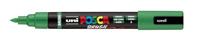 Uni Posca paintmarker PC-5BR, 1 - 4 mm, penseel punt, donkergroen - thumbnail