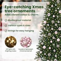 Kunstkerstboom met 300 LED met standaard Groen 180 cm PE en PVC - thumbnail