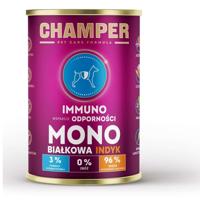 CHAMPER Immuno Monoprotein Turkey - natvoer voor honden - 400g - thumbnail