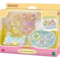 Sylvanian Families drieling baby crème konijn badspeelset 5707 - thumbnail