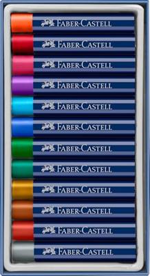 Faber Castell Oliepastelkrijt Metallic - 12 stuks