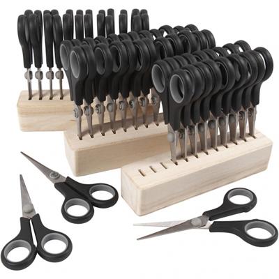 Creotime kinderscharen 14 cm rechts en linkshandig 36 stuks