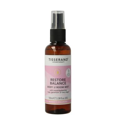 Tisserand Restore balance body en room mist 100 Milliliter