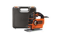 BLACK+DECKER KS801SEK 550W Pendeldecoupeerzaag | In koffer | 1x antisplinterplaatje | 1x Zaagblad - KS801SEK-QS - thumbnail