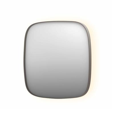 Spiegel INK SP30 100x4x100 cm incl. Indirect LED-Verlichting Rondom en Spiegelverwarming Geborsteld RVS Spiegel INK SP30 100x4x100 cm incl. Indirect LED-Verlichting Rondom en Spiegelverwarming Geborsteld RVS