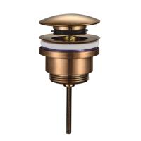 Clickwaste Luxe BWS Mark Laag Model 5/4" Geborsteld Brons Koper Boss & Wessing - thumbnail