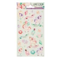 Haza Original stickerset Unicorn roze/groen - thumbnail
