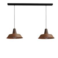 Masterlight Stoere eettafellamp roestIndustria 2x45 - 2547-25-25-S-130-2 - thumbnail