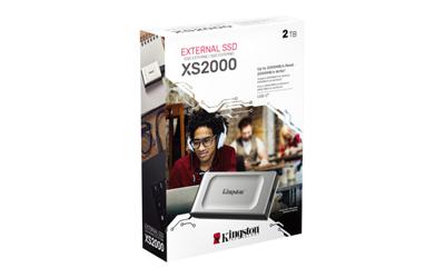 Externe Harde Schijf Kingston XS2000 2 TB 2 TB SSD - thumbnail