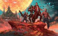 Komar Into Wonderland Fotobehang Marvel Guardians of the Galaxy - IADX8-116 - thumbnail