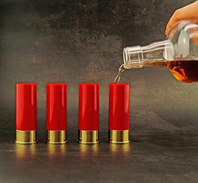 Hagelpatroon shotglaasjes (set van 4)