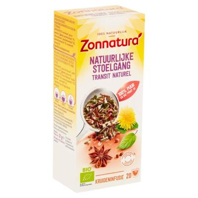 Zonnatura Natuurlijke Stoelgang Kruideninfusie