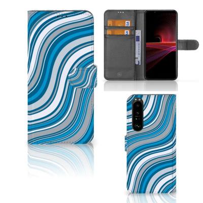 Sony Xperia 1 III | Telefoon Hoesje | Waves Blue Sony Xperia 1 III | Telefoon Hoesje | Waves Blue