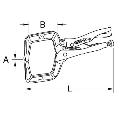KS Tools 1151071 Griptang
