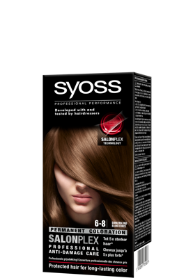 Syoss Color baseline 6-8 donkerblond haarverf 1 Set