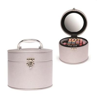 Casuelle Cosmetica Koffer Rond Zilver Casuelle Cosmetica Koffer Rond Zilver