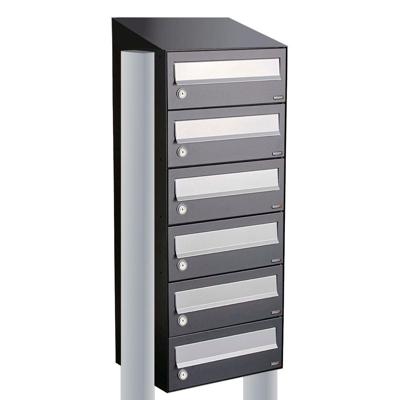 Allux Hive Set 1-Breed, 6-Hoog Met Dak Op Statief Antraciet - 40030065_1x6ds Allux Hive Set 1-Breed, 6-Hoog Met Dak Op Statief Antraciet - 40030065_1x6ds