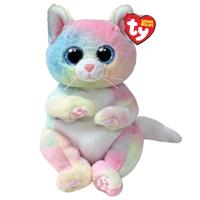 TY Beanie Bellies Knuffel Kat Rainbow 15 cm - thumbnail