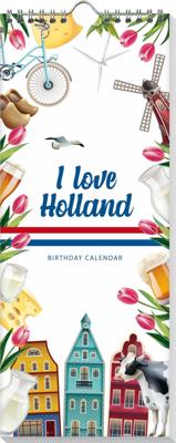 Verjaardagskalender i love holland | 5 stuks