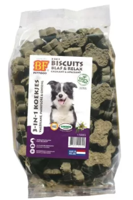 BIOFOOD 3 IN 1 HONDENKOEKJES BLAF & RELAX 500 GR - thumbnail