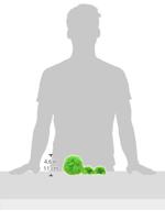 BiOrb decobal set 3 groen aquarium decoratie - thumbnail