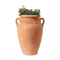 Garantia regenton amphora terra 250 liter met plantenbak - thumbnail