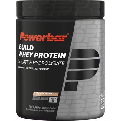 POWERBAR build whey protein - isolate & hydrolysate (1 x 550gr) - cookies & cream