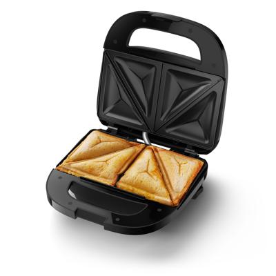 Tosti-ijzer - PHILIPS - HD2331/90 - 750 W - Driehoekige platen - Zwart