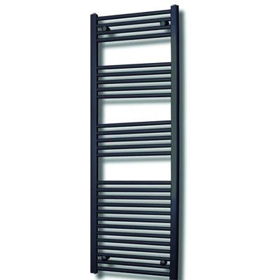 Elektrische Design Radiator Sanicare Plug & Play 172x45 cm Mat Zwart 920 Watt Met Chroom Thermostaat Links Elektrische Design Radiator Sanicare Plug & Play 172x45 cm Mat Zwart 920 Watt Met Chroom Thermostaat Links