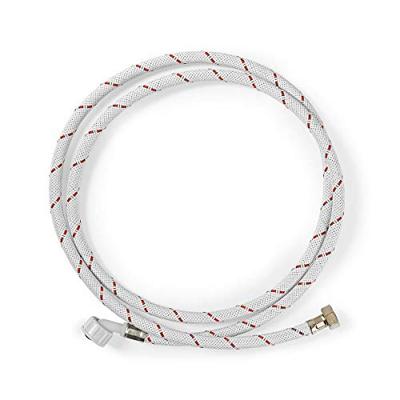 Nedis Nylon Toevoerslang | 1/2'' | 3/4'' | 10 bar | 90 °C | 2 m | Rood / Wit | 1 stuks - WAIH3412SH1N20 WAIH3412SH1N20 Nedis Nylon Toevoerslang | 1/2'' | 3/4'' | 10 bar | 90 °C | 2 m | Rood / Wit | 1 stuks - WAIH3412SH1N20 WAIH3412SH1N20