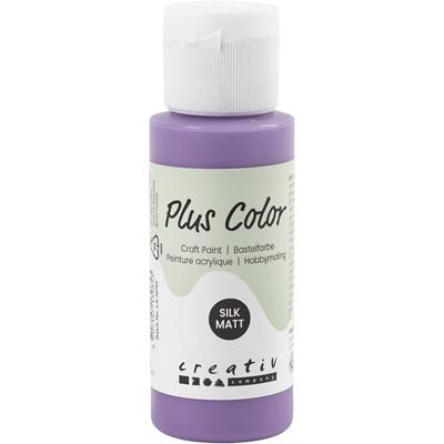 Plus Color acrylverf, dark lilac, 60 ml/ 1 fles Plus Color acrylverf, dark lilac, 60 ml/ 1 fles