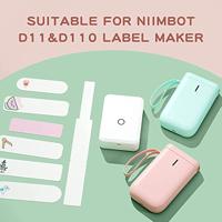 NIIMBOT A2K18638901 Etiketten (rol) 72 x 12.5 mm Groen 65 stuk(s) Kabeletiketten - thumbnail