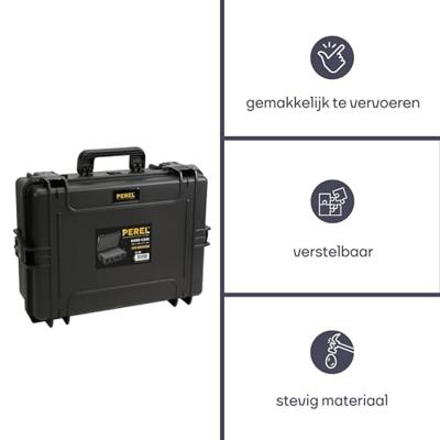 VR Flightcase met Pick en Pluck Schuim (Small)