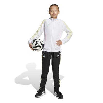adidas Juventus Trainingspak Full-Zip 2025-2026 Kids Wit Zwart