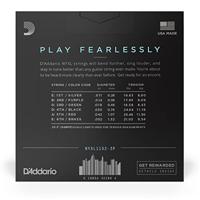 D&apos;Addario NYXL1152-3P 11-52 Medium Top Heavy Bottom Nickel Wound snaren voor elektrische gitaar (3 sets) - thumbnail