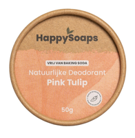 HappySoaps Natuurlijke Deodorant Pink Tulip 1st - thumbnail