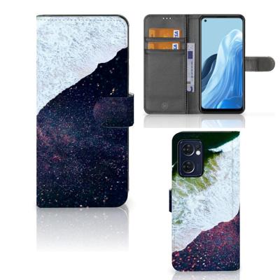 OPPO Find X5 Lite | Reno 7 5G | Book Case | Sea in Space