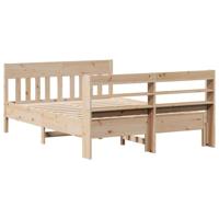 Bedframe zonder matras massief grenenhout 120x200 cm - thumbnail