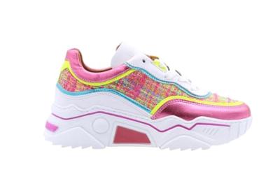 DWRS Moon Tweed J6536-03-5377 Roze / Geel-39 maat 39