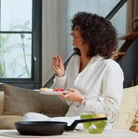 Pan Taurus KPA4026 Zwart Gehard aluminium Ø 26 cm 26 x 26 x 7.5 cm - thumbnail