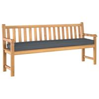 Pallet Kussen Set 2 pcs Antraciet 200 x 40 x 8 cm Oxford stof - thumbnail