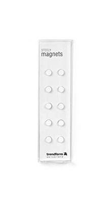 Trendform Magnetisch Steely - set van 10 stuks - wit