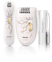 Philips Depilación de Edición Limitada HP6540 - Depiladora (120-240V) Acero inoxidable. Color Blanco - thumbnail
