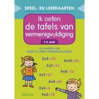 Deltas Speel- en leerkaarten - ik oefen de tafels van vermenigvuldi - thumbnail
