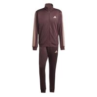 Adidas Basic 3 Stripes Trainingspak Heren Donkerrood - Maat S - Kleur: Bordeaux | Soccerfanshop - thumbnail