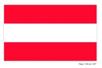 Vlag Oostenrijk - 90x150 cm - thumbnail