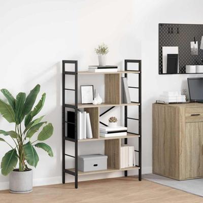 Boekenkast Sonoma Eiken 75 x 30 x 123,5 cm Bewerkt hout