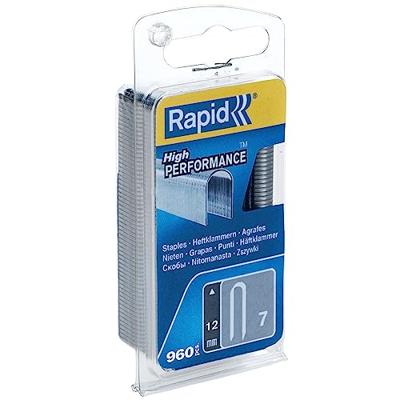 Rapid Nr. 7 kabelnieten 12 mm, 960 stuks - 40109523 - 40109523 Rapid Nr. 7 kabelnieten 12 mm, 960 stuks - 40109523 - 40109523