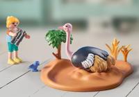 Playmobil® Wiltopia 71296 op bezoek bij papa struisvogel - thumbnail