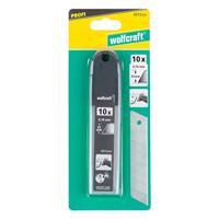 Wolfcraft professionele afbreekmessen | 0,7 x 25mm | 10 stuks - 4312000 - thumbnail